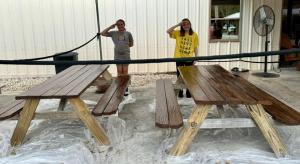 2024 Scouts BSA Troop 117 Refurbish Picnic Tables