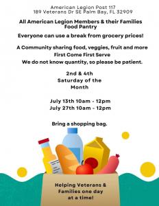 2024 July Food Pantry