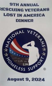 2024 9th Annual Rescuing Veterans Lost in America Dinner