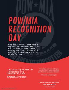 2024 POW/MIA Recognition Day/Proclamation