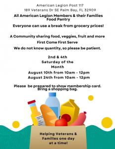 2024 August Food Pantry